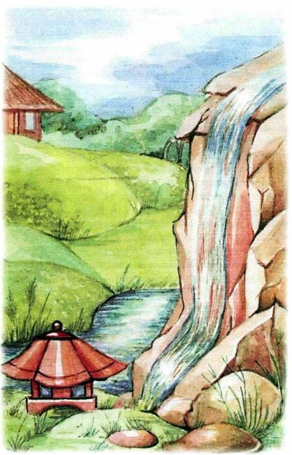 Водные композиции в японском саду: Ручьи